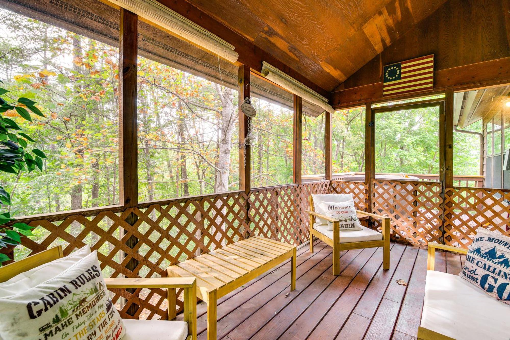 Pet-Friendly Sevierville Rental With Private Hot Tub Buitenkant foto